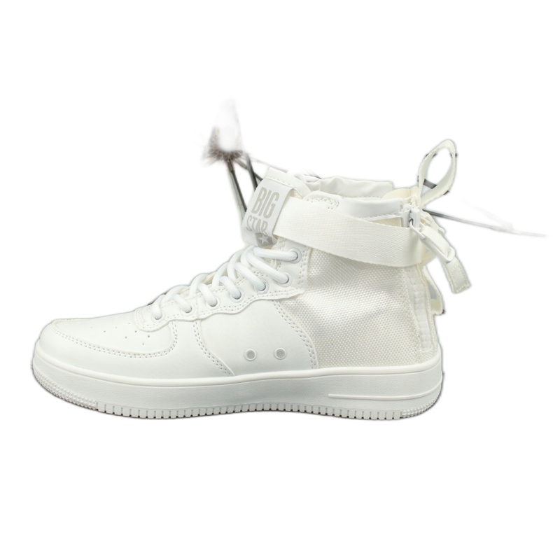 Big Star Wysokie Eco-Slopan Sneakers hvid 1