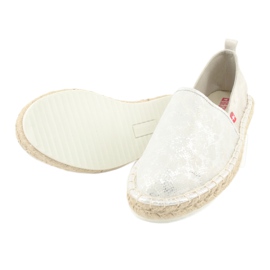 Big star espadrilles 274A514 sølv grå 5