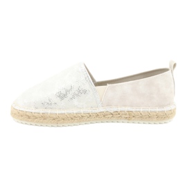 Big star espadrilles 274A514 sølv grå 3
