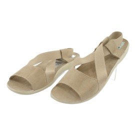 Behagelige damesandaler Adanex 17495 beige 3