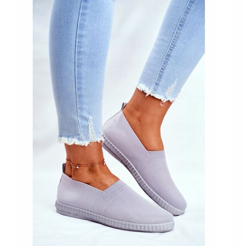 PS1 Kvinders sneakers Slip-on sneakers Grå Grigio 2