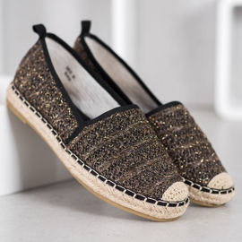 Seastar Tekstil Espadrilles beige sort 1