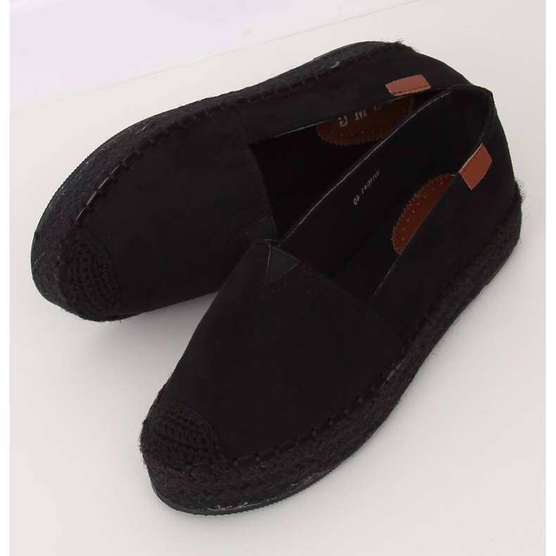 Sorte espadriller til kvinder WH941 Sort 2