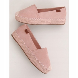 Lyserøde kvinders espadriller WH941 Pink 2