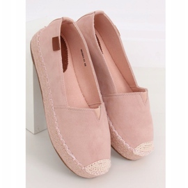 Lyserøde kvinders espadriller WH941 Pink 1