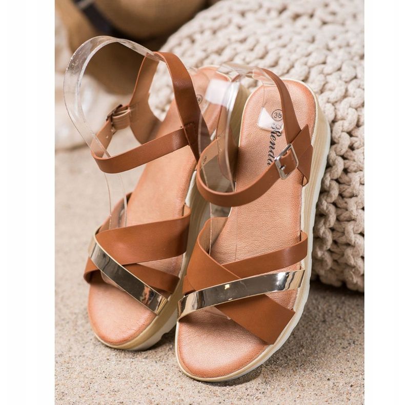 Renda Kile sandaler brun 1