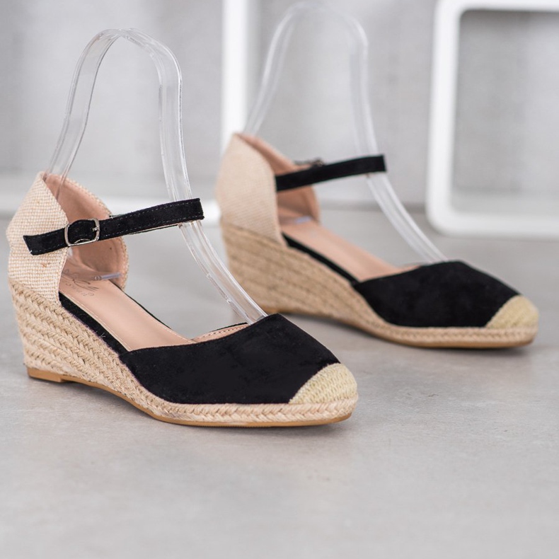 Small Swan Kile Espadrilles sort 2