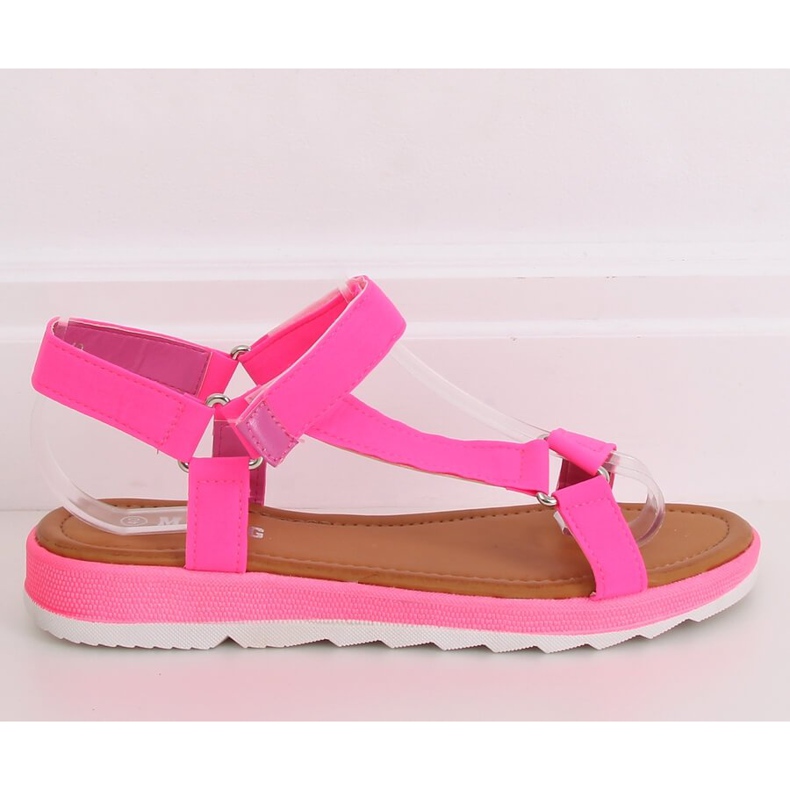 Lyserøde kvindersandaler WS9027 Rose 2