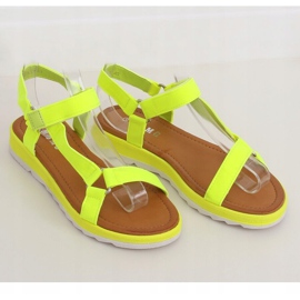 Gule damesandaler WS9027 Gul 1