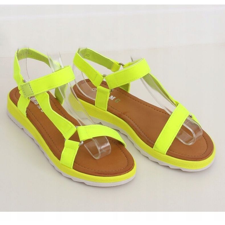 Gule damesandaler WS9027 Gul 1