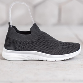 SHELOVET Slip-on sneakers sort 2