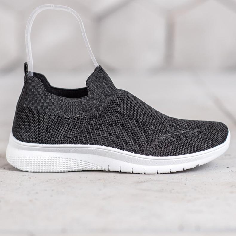 SHELOVET Slip-on sneakers sort 2