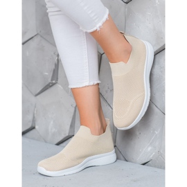 SHELOVET Slip-on sneakers beige 1