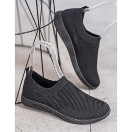 SHELOVET Komfortable Openwork Slipons sort 1