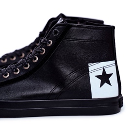Mænds sneakers Big Star Sort EE174066 2