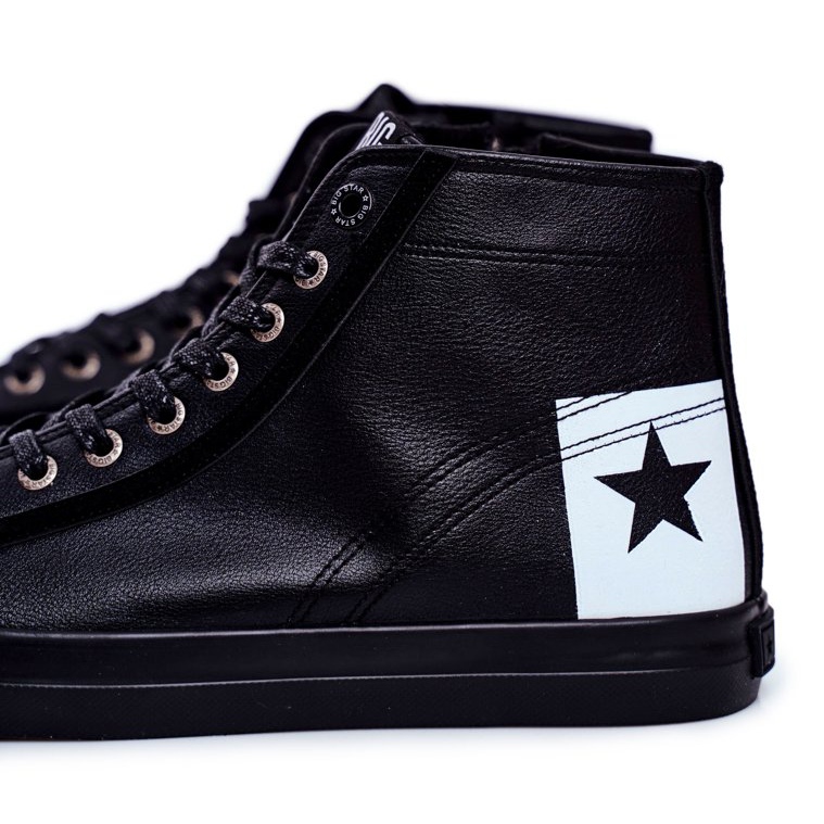 Mænds sneakers Big Star Sort EE174066 2