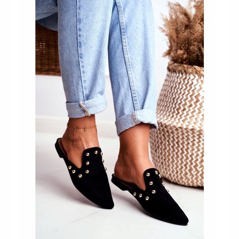 Lu Boo Sandaler i sort ruskind Seniorita 1
