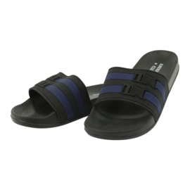 American Club Skum flip flops på NH16 Black/Navy Black Beach sort 1