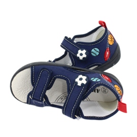 American Club Sandaler drenge amerikansk TEN27 tøfler bold marineblå 4