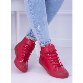 Big Star Isolerede Røde kvinders sneakers V274529FW 1