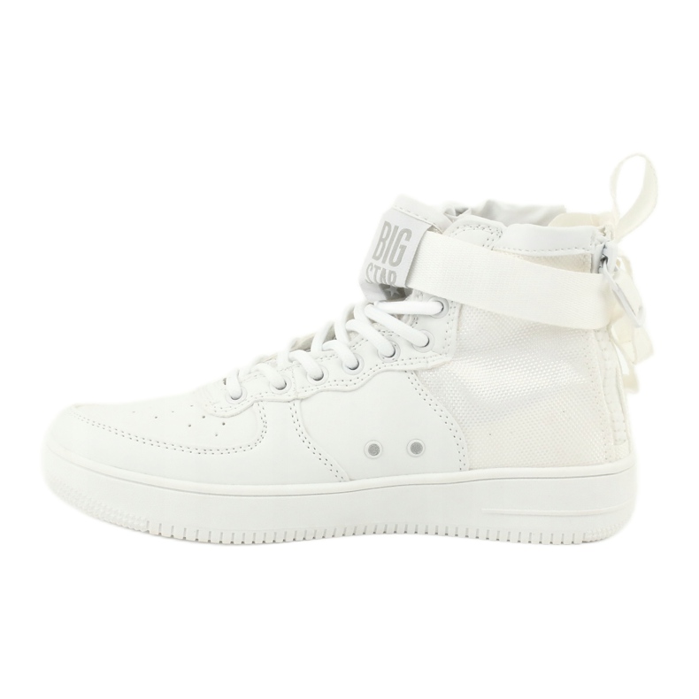 Big Star Wysokie Eco-Slopan Sneakers hvid 4