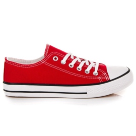 SHELOVET Røde sneakers 2