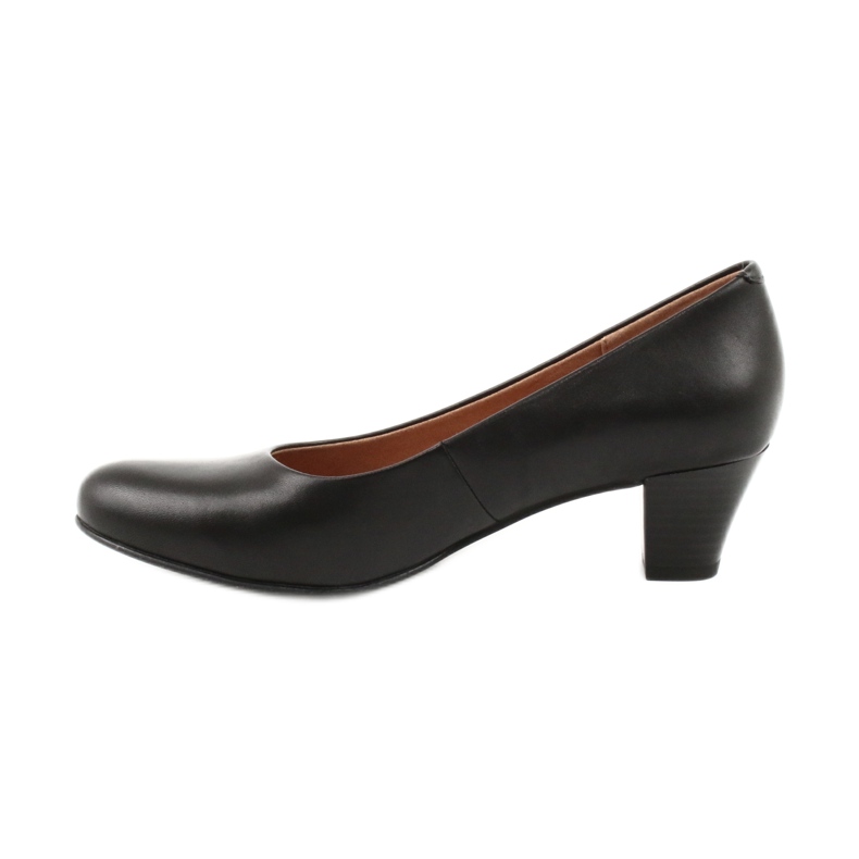 Caprice sorte pumps til kvinder 22415-25 1