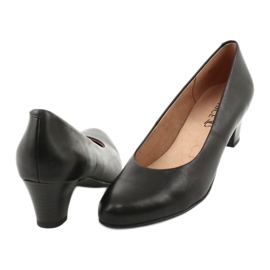 Caprice sorte pumps til kvinder 22415-25 2