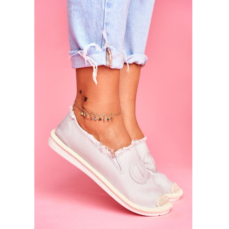 PS1 Kvinders Espadrilles Grey Flaure grå 1