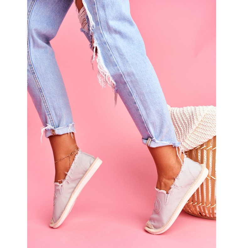 PS1 Kvinders Espadrilles Grey Flaure grå 2