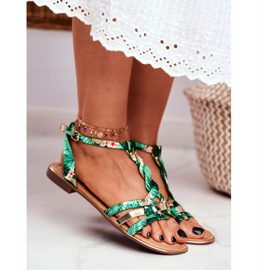 PS1 Kvinders sandaler Elegant grøn orientalsk brooke 5