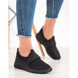 Slip-on sportssko sort 1