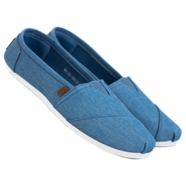 Blå Slip On Sneakers 1