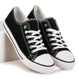 SHELOVET Sorte sneakers 2