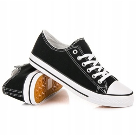 SHELOVET Sorte sneakers 1