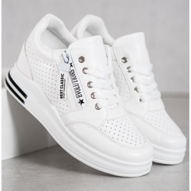SHELOVET Evolutions hvide sneakers 1