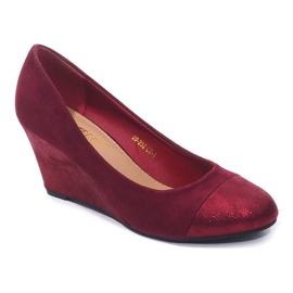Wedge Pumps 20-292 Vin rød 2