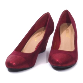 Wedge Pumps 20-292 Vin rød 1