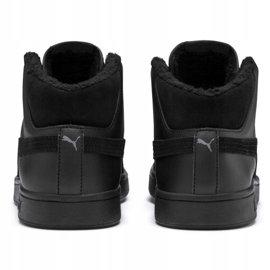 Puma Smash v2 Mid Wtr M 367338 03 sort gul 2