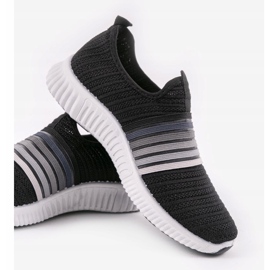 Sorte TL502 slip-on sportssko 2
