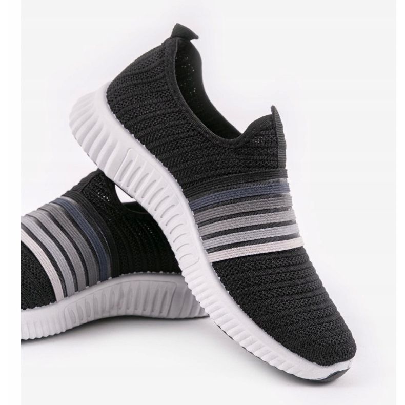Sorte TL502 slip-on sportssko 2