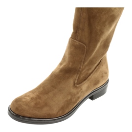Caprice 25512 cognac stretch støvler til kvinder brun 4