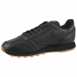 Reebok Classic Lthr M 49800 Sko sort 1