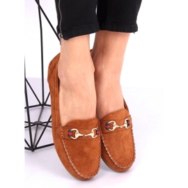 Loafers til kvinder camel CH-1M16 Camel brun 1