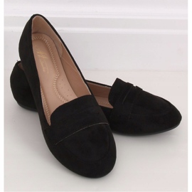 Sorte kvinders loafers 3C-20 Sort 1