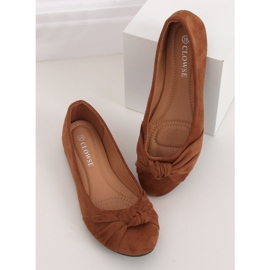 Camel 8F62 Camel ballerinaer til kvinder brun 1