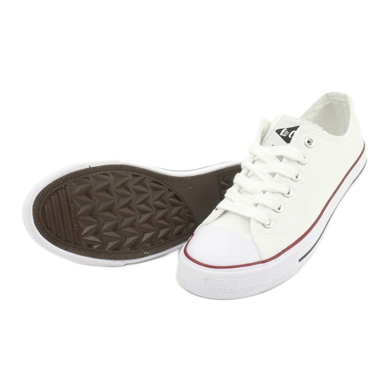 Hvide Lee Cooper bundne vogne 3