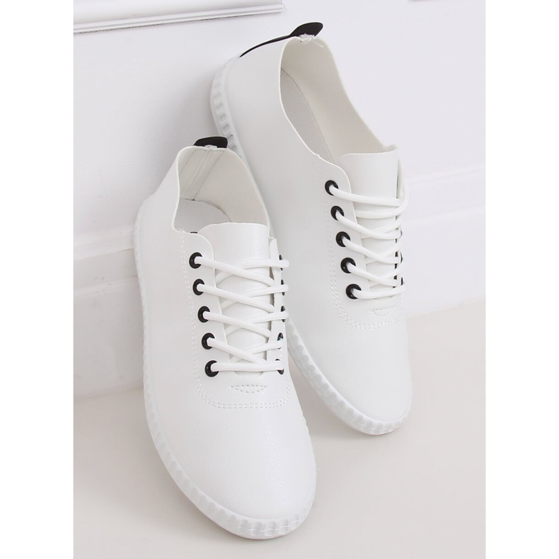 Kvinders sort / hvide sneakers 6165 Sort 2