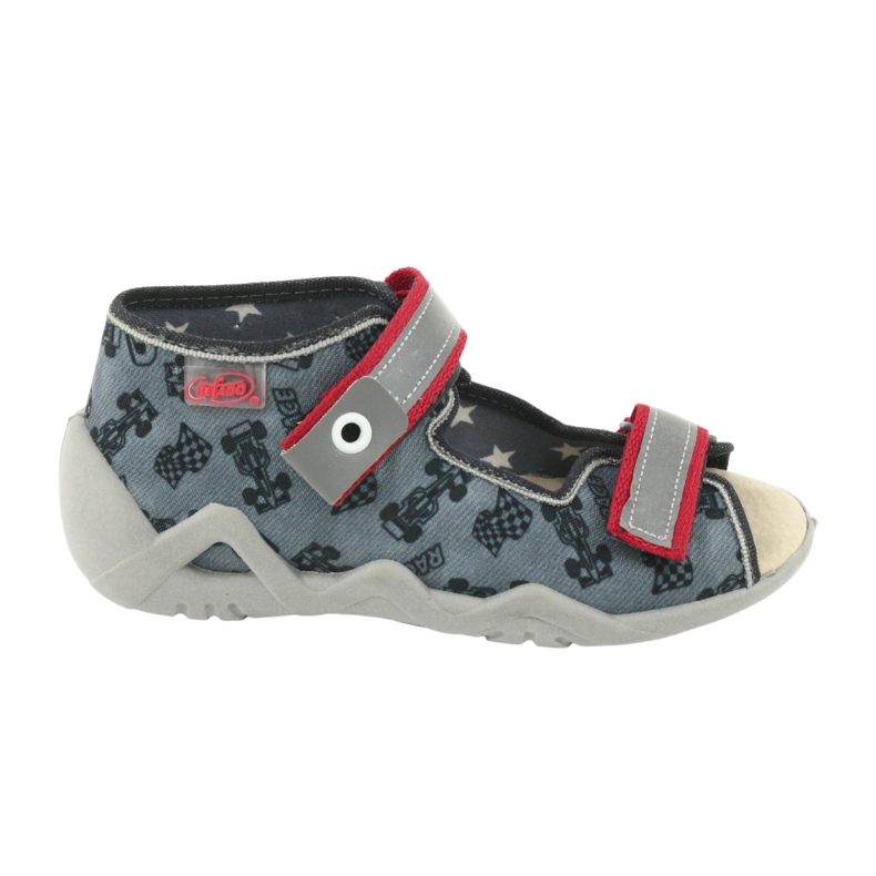 Befado gule børnesko 350P009 sort rød grå 6