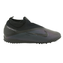 Nike React Phantom Vsn 2 Pro Df Tf M CD4174-010 fodboldsko sort 6